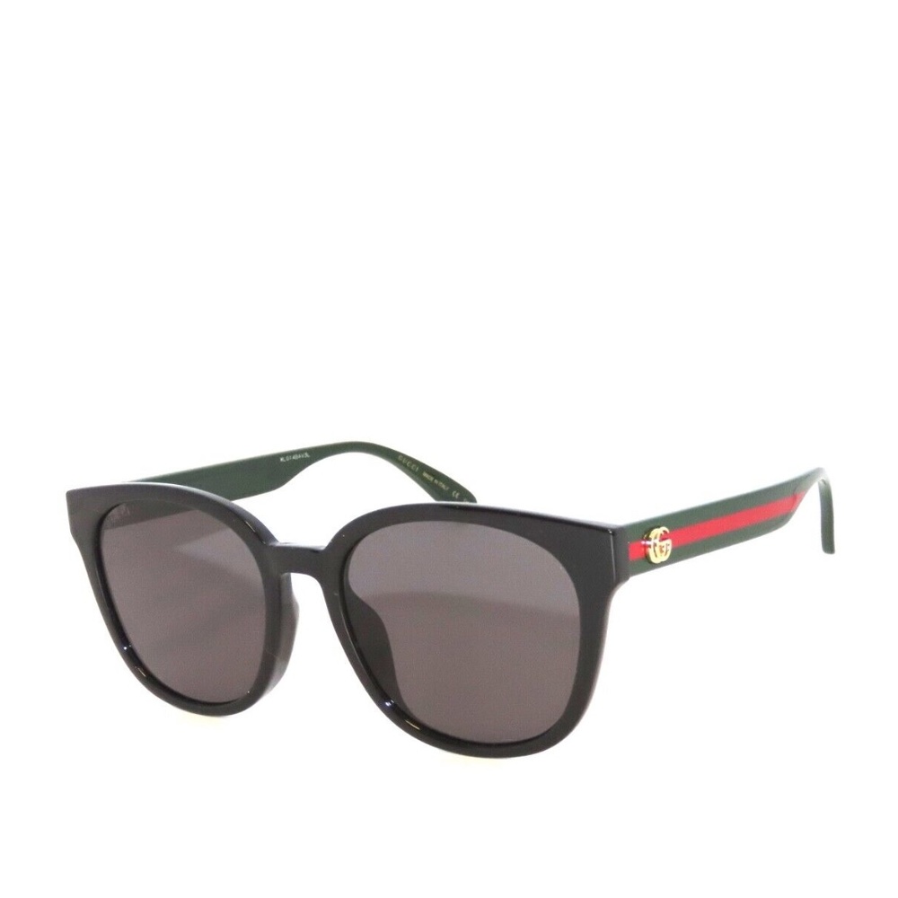 Gucci GG0855SK 0855SK 001 Black Grey Sunglasses 0855